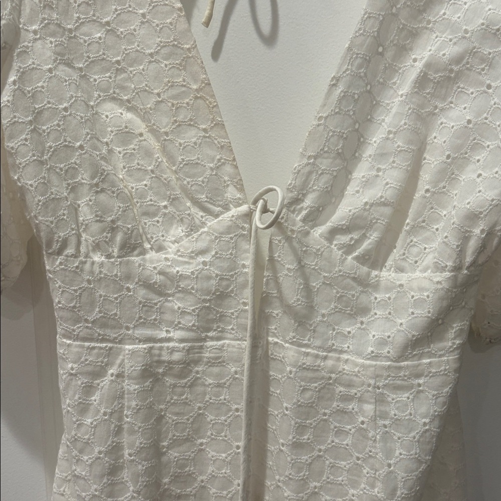 Lulu's White Lace Mini Dress - Picture 2 of 8